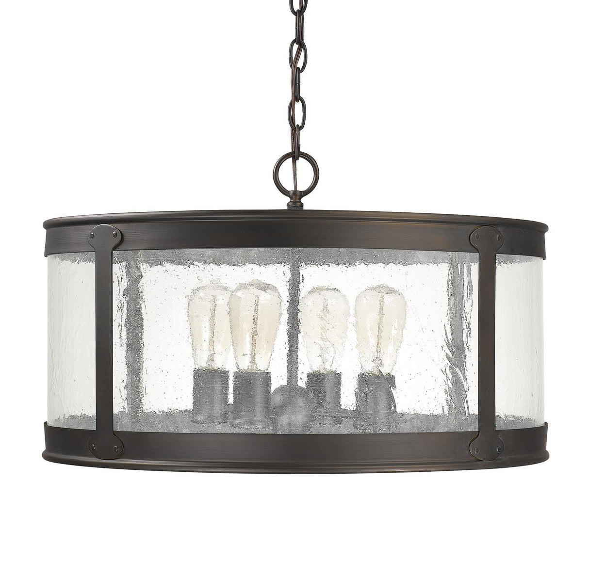 Capital Lighting 9568OB Dylan 4 Light Outdoor Hanging Lantern Old Bronze