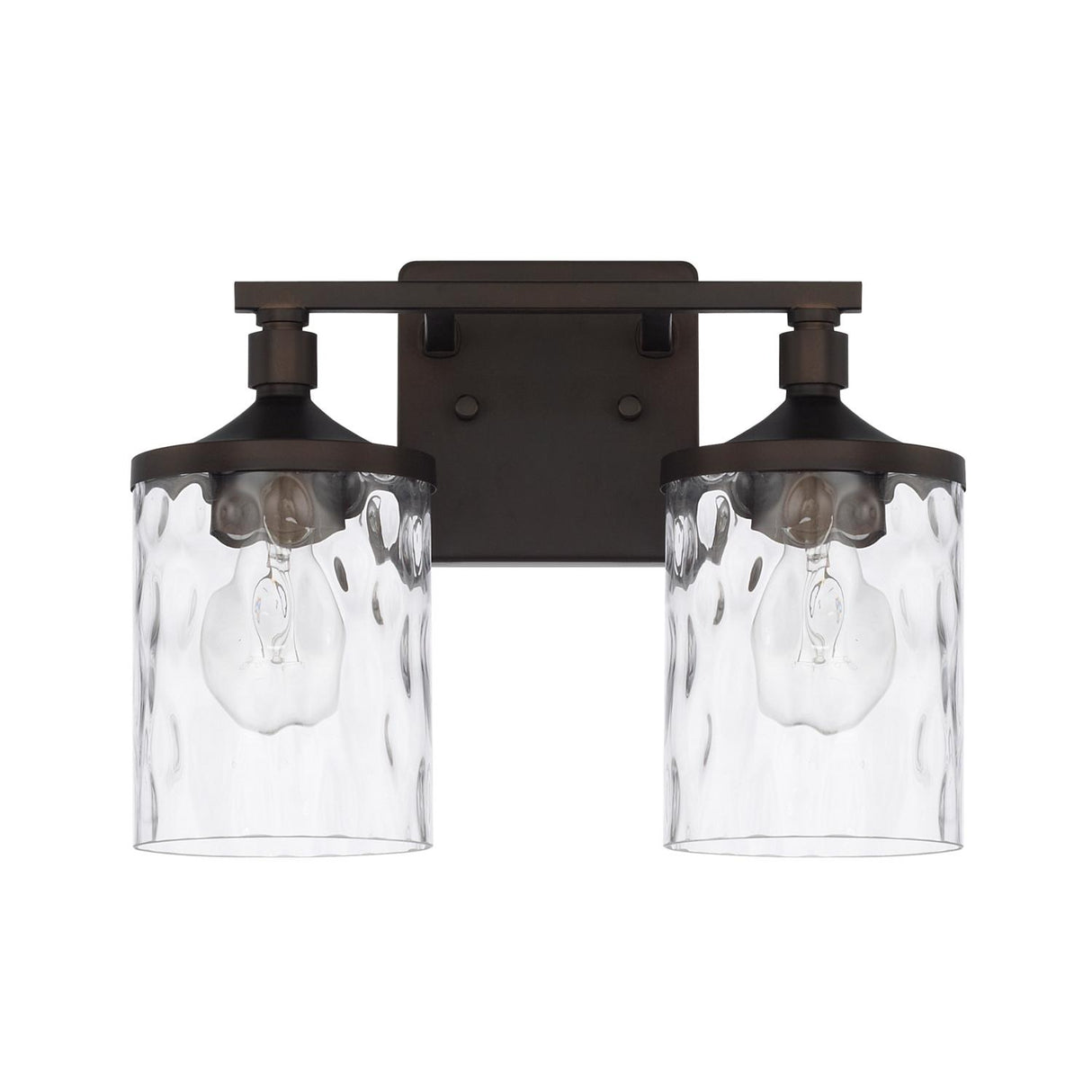 Capital Lighting 128821BZ-451 Colton 2 Light Vanity Bronze
