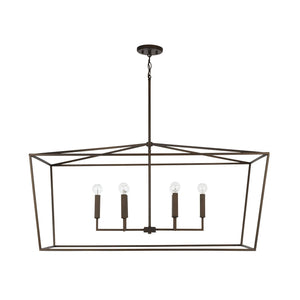Capital Lighting 837661OR Thea 6 Light Island Oil Rubbed Bronze