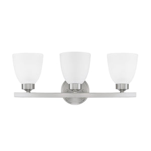 Capital Lighting 114331BN-333 Jameson 3 Light Vanity Brushed Nickel