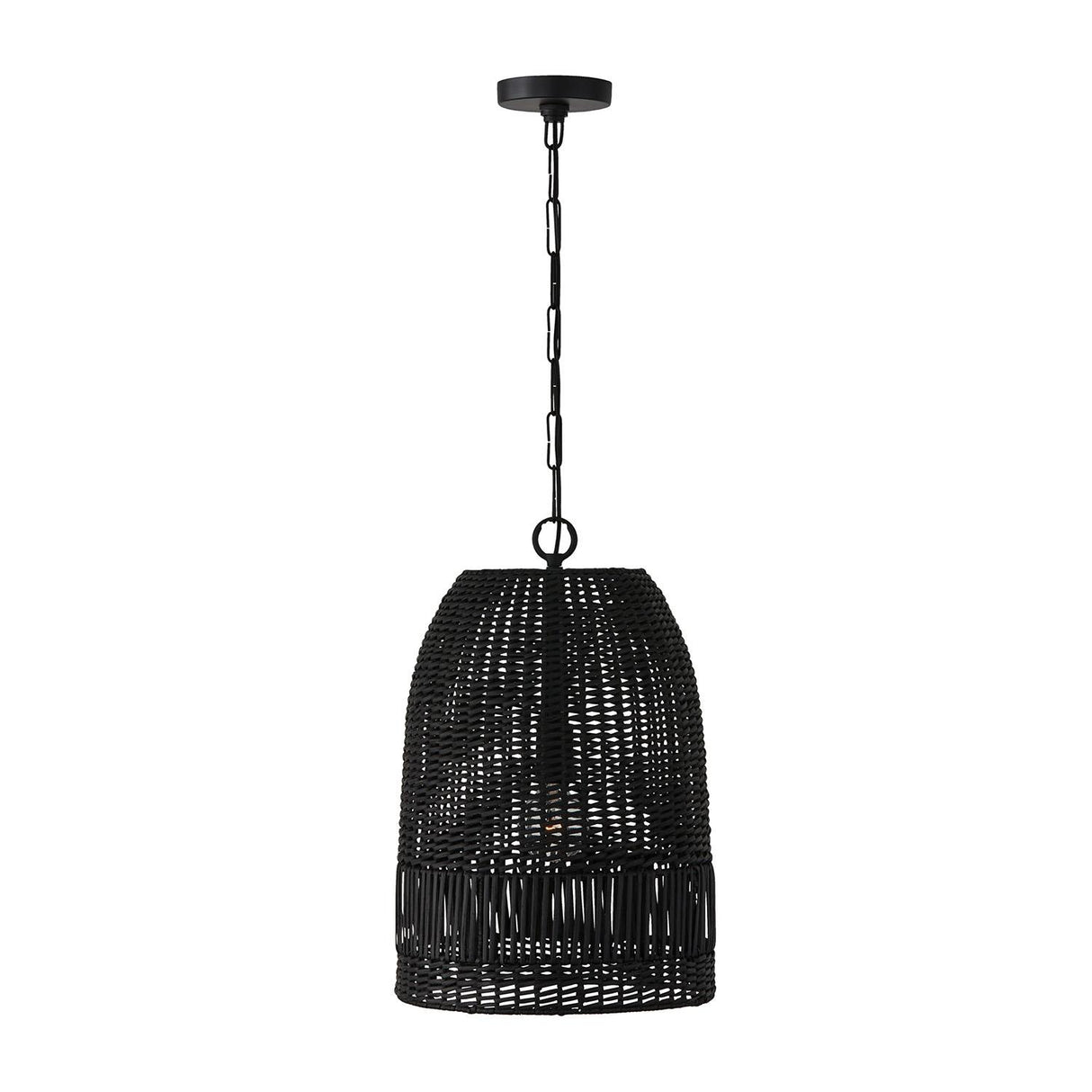 Capital Lighting 347512MB Naomi 1 Light Pendant Matte Black