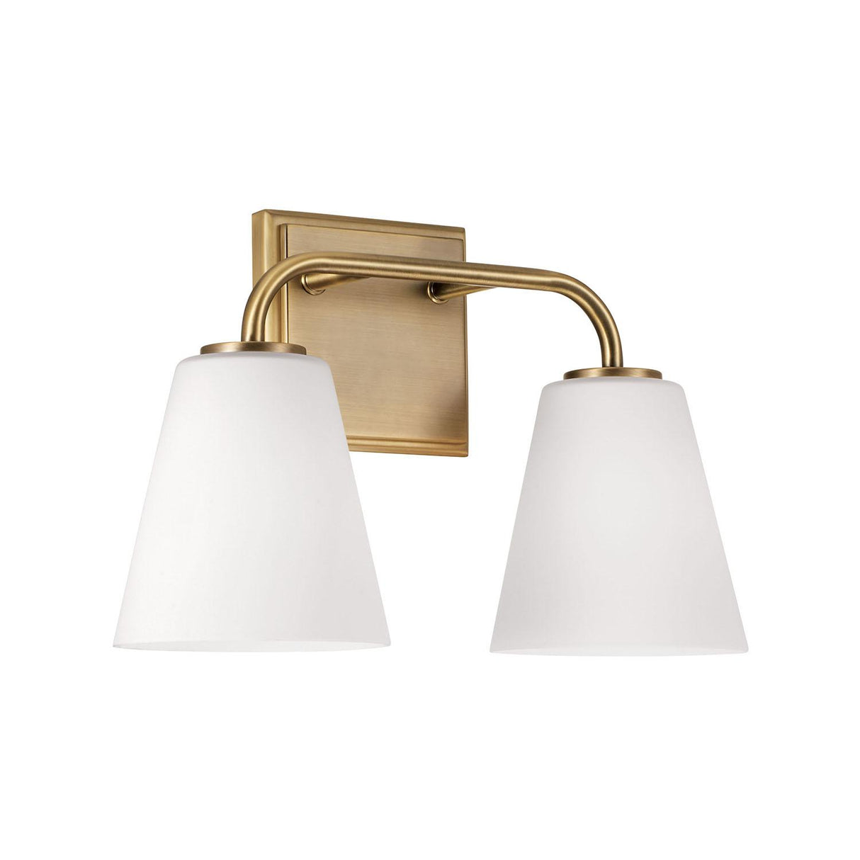 Capital Lighting 149421AD-543 Brody 2 Light Vanity Aged Brass