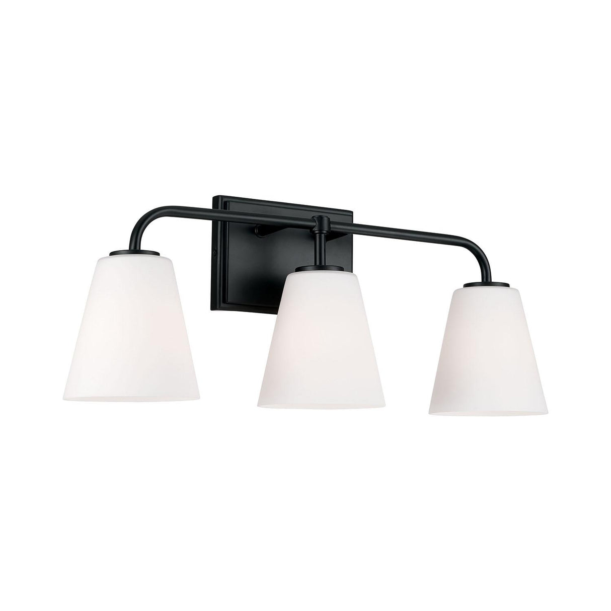 Capital Lighting 149431MB-543 Brody 3 Light Vanity Matte Black