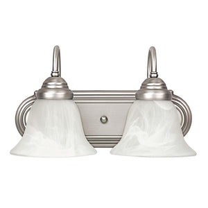 Capital Lighting 1162MN-118 Arthur 2 Light Vanity Matte Nickel