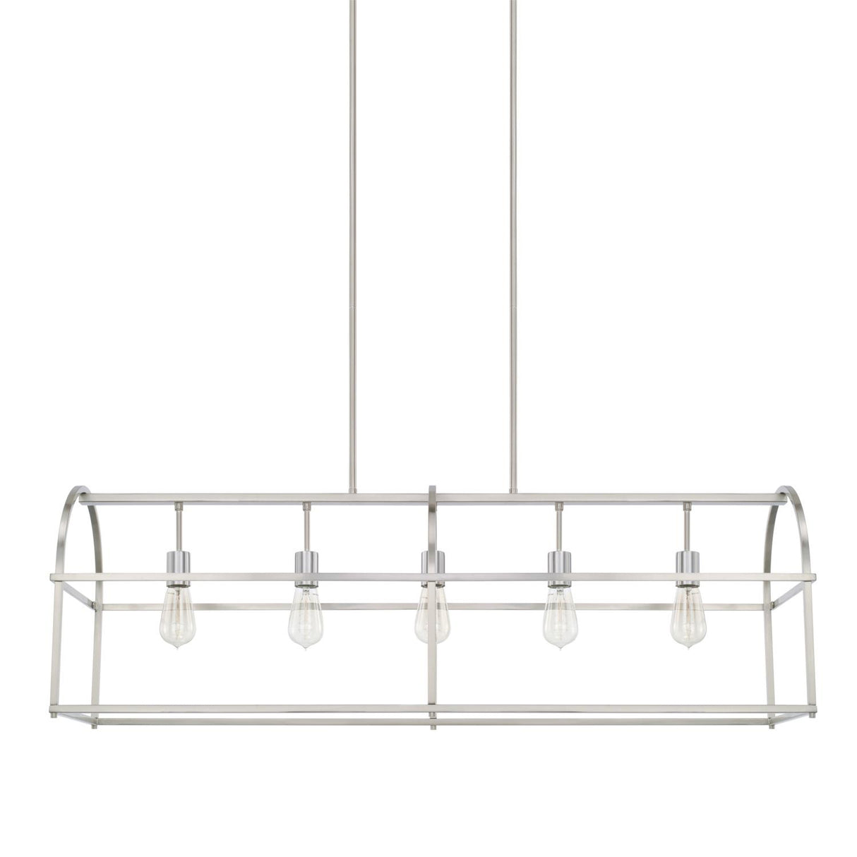 Capital Lighting 825751BN Aubrey 5 Light Island Brushed Nickel