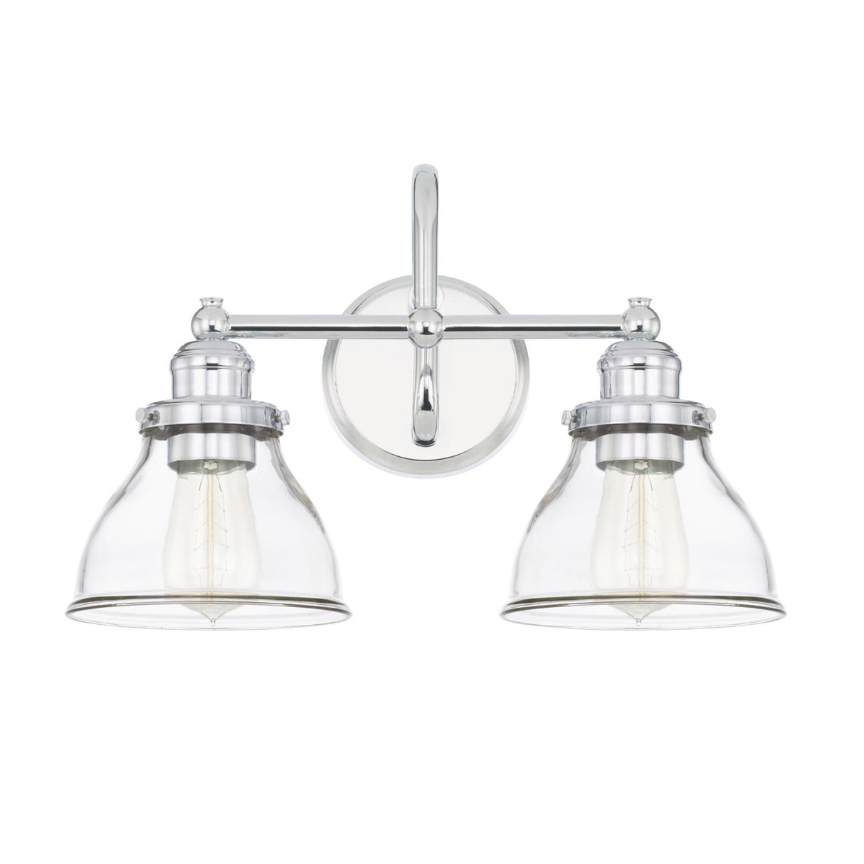 Capital Lighting 8302CH-461 Baxter 2 Light Vanity Chrome
