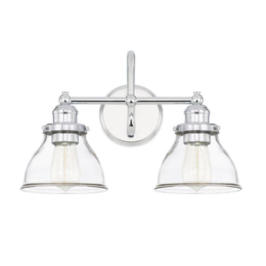 Capital Lighting 8302CH-461 Baxter 2 Light Vanity Chrome