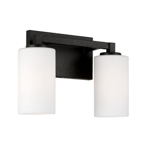 Capital Lighting 119821BI-545 Ravenwood 2 Light Vanity Black Iron