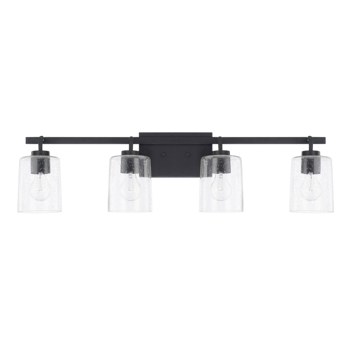 Capital Lighting 128541MB-449 Greyson 4 Light Vanity Matte Black