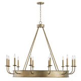 Capital Lighting 449201ML Nole 12 Light Chandelier Mystic Luster