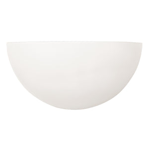 Capital Lighting 1680MW Crescent 1 Light Sconce Matte White