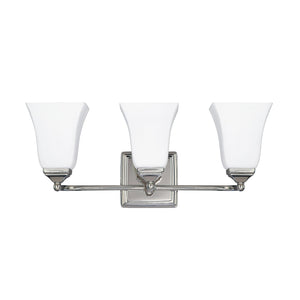 Capital Lighting 8453PN-119 Cade 3 Light Vanity Polished Nickel