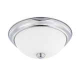 Capital Lighting 214721CH Bates 2 Light Flush Mount Chrome