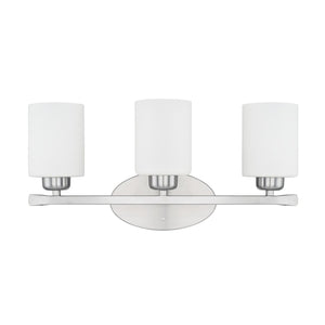 Capital Lighting 115231BN-338 Dixon 3 Light Vanity Brushed Nickel