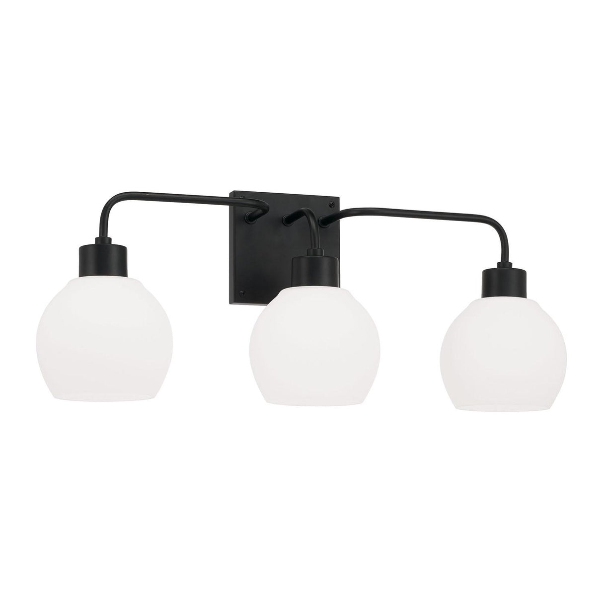 Capital Lighting 120031MB-540 Tanner 3 Light Vanity Matte Black