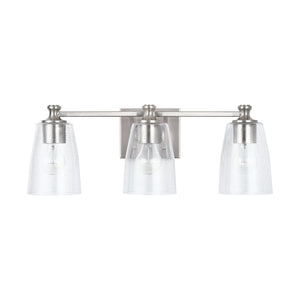 Capital Lighting 140931BN-506 Myles 3 Light Vanity Brushed Nickel