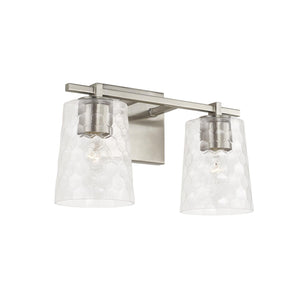 Capital Lighting 143521BN-517 Burke 2 Light Vanity Brushed Nickel