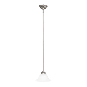 Capital Lighting 3150MN-224 Samuel 1 Light Pendant Matte Nickel