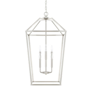 Capital Lighting 522761BN Birch 6 Light Foyer Brushed Nickel