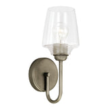 Capital Lighting 642211GR-512 Miller 1 Light Sconce Graphite