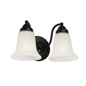Capital Lighting 1362MB-117 Brady 2 Light Vanity Matte Black