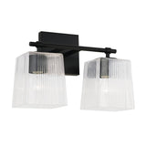 Capital Lighting 141721MB-508 Lexi 2 Light Vanity Matte Black