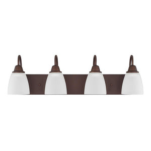 Capital Lighting 115141BZ-337 Trenton 4 Light Vanity Bronze