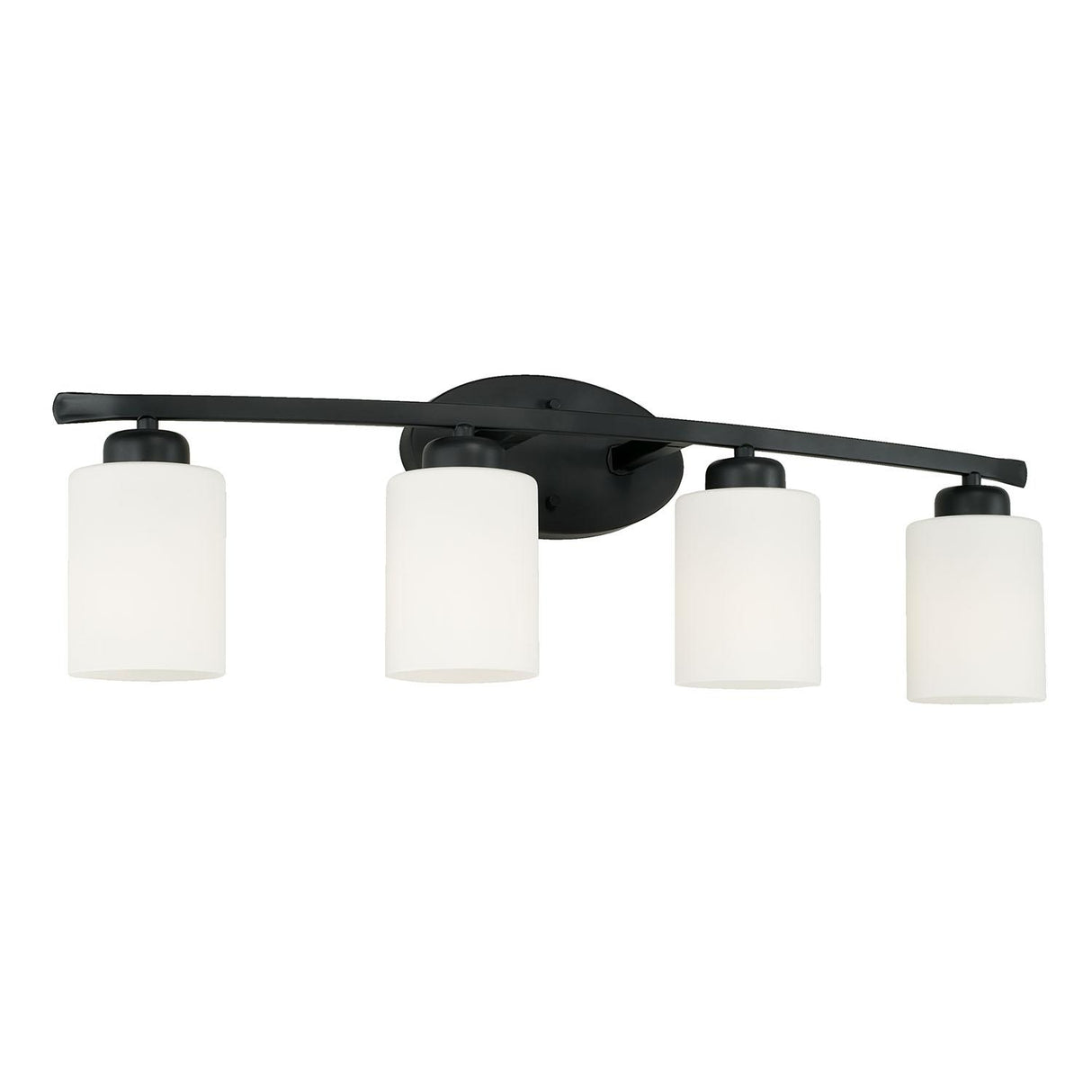 Capital Lighting 115241MB-338 Dixon 4 Light Vanity Matte Black