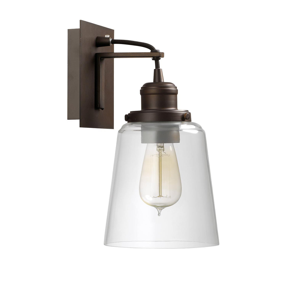 Capital Lighting 3711BB-135 Fallon 1 Light Sconce Burnished Bronze