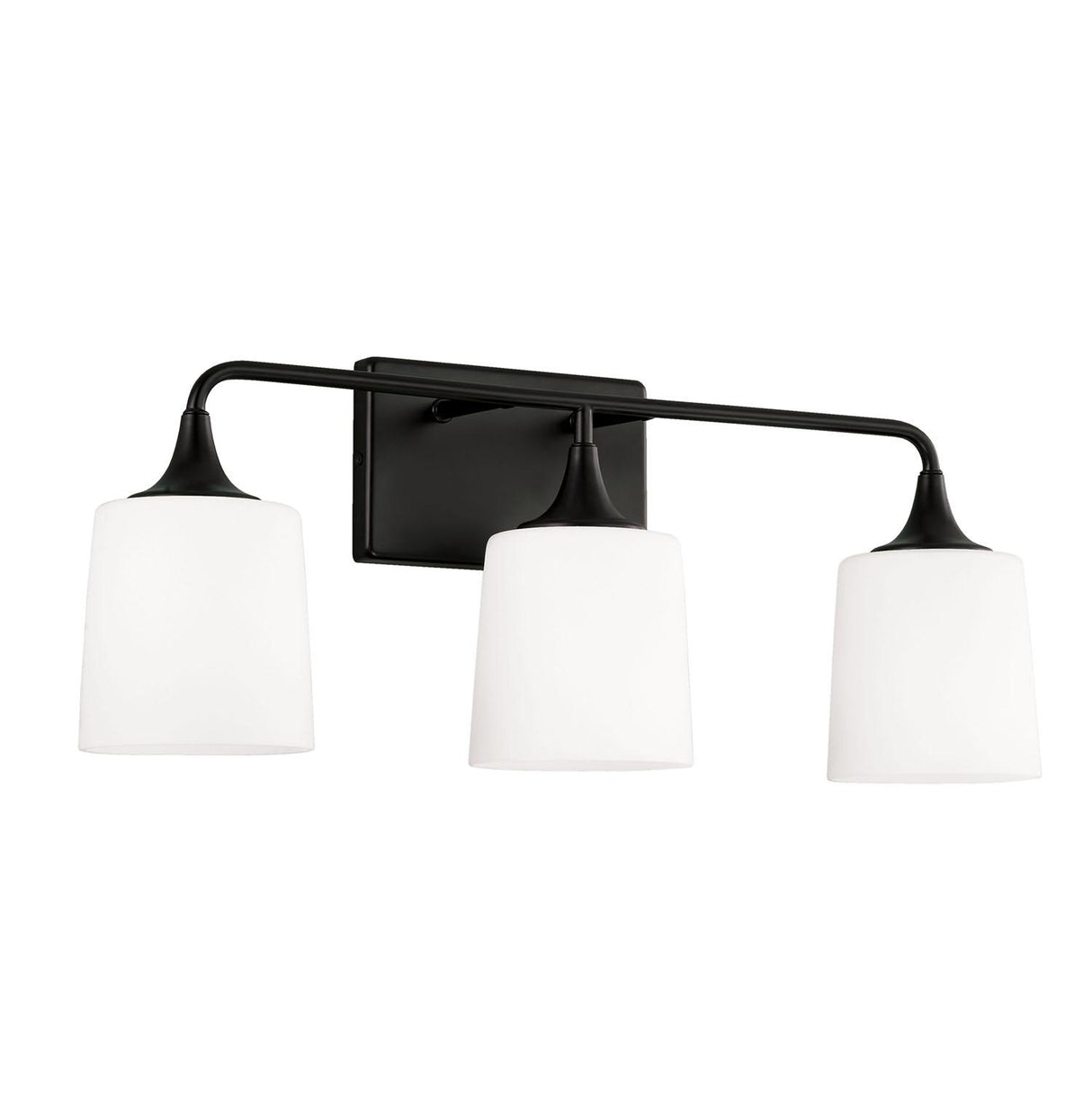 Capital Lighting 148931MB-541 Presley 3 Light Vanity Matte Black