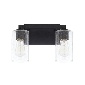 Capital Lighting 119821BI-435 Ravenwood 2 Light Vanity Black Iron