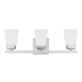 Capital Lighting 114431BN-334 Baxley 3 Light Vanity Brushed Nickel