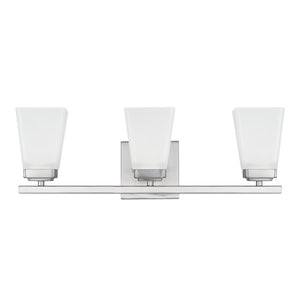 Capital Lighting 114431BN-334 Baxley 3 Light Vanity Brushed Nickel