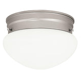 Capital Lighting 5358MN Scott 2 Light Flush Mount Matte Nickel