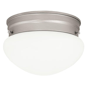 Capital Lighting 5358MN Scott 2 Light Flush Mount Matte Nickel