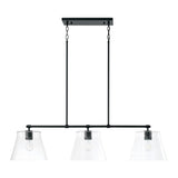 Capital Lighting 846931MB Baker 3 Light Island Matte Black