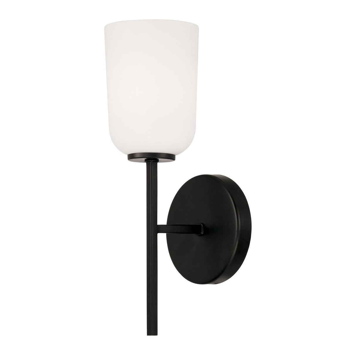 Capital Lighting 648811MB-542 Lawson 1 Light Sconce Matte Black