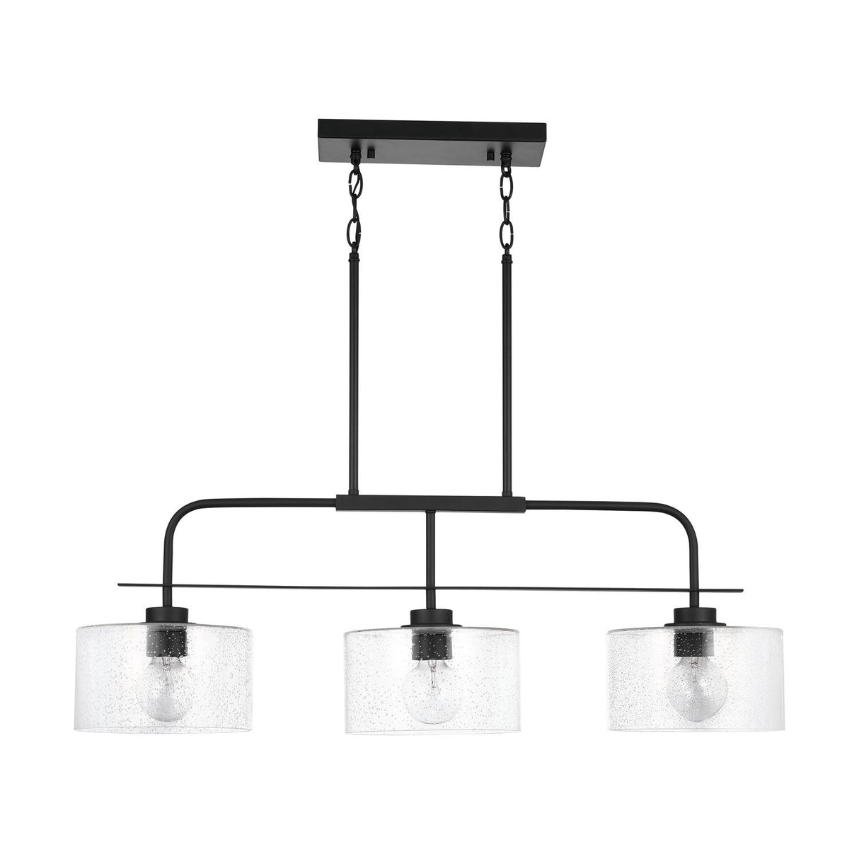 Capital Lighting 838435MB Jake 3 Light Island Matte Black