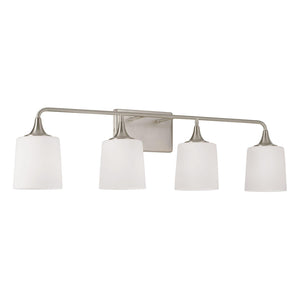 Capital Lighting 148941BN-541 Presley 4 Light Vanity Brushed Nickel