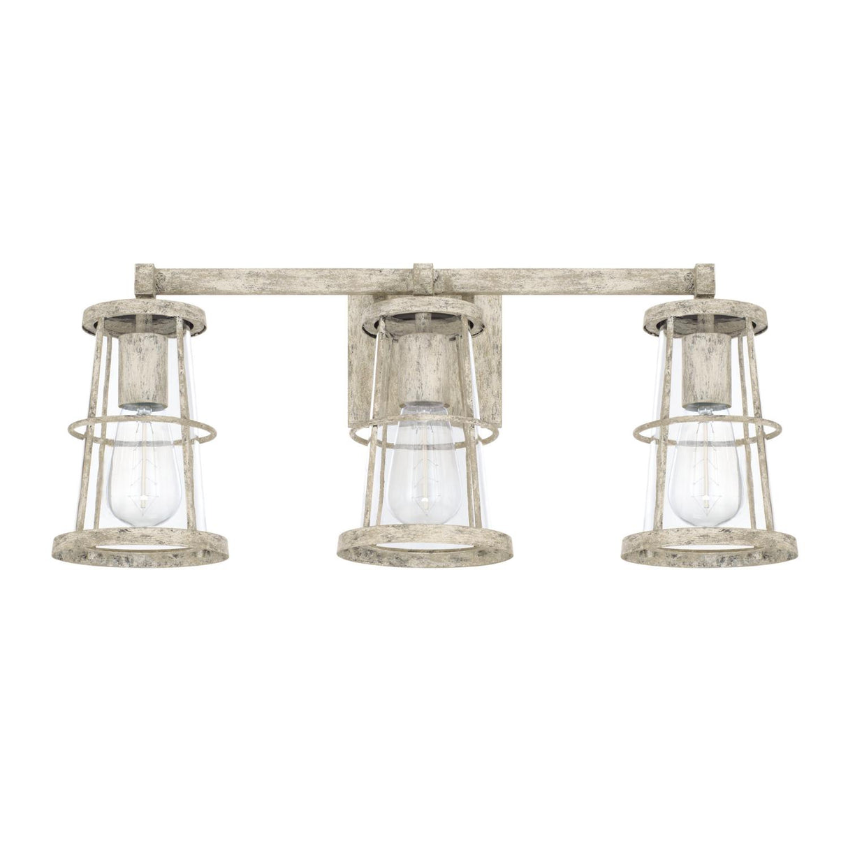 Capital Lighting 127431MS Beaufort 3 Light Vanity Mystic Sand