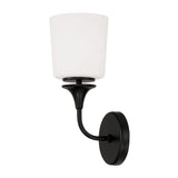 Capital Lighting 648911MB-541 Presley 1 Light Sconce Matte Black