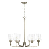 Capital Lighting 442261GR-512 Miller 6 Light Chandelier Graphite