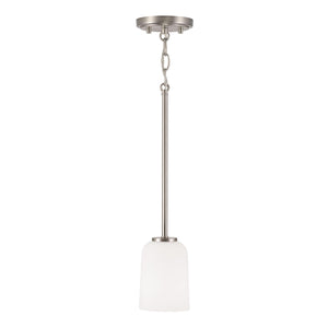 Capital Lighting 348812BN-542 Lawson 1 Light Mini Pendant Brushed Nickel