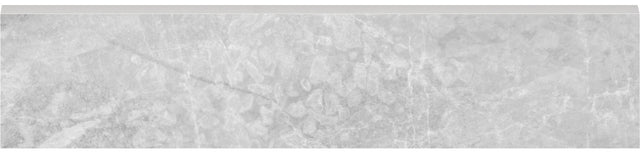 PLATA PERLA GRIGIA POLISHED PORCELAIN BULLNOSE 3X12 Case  ( 20 EACH )