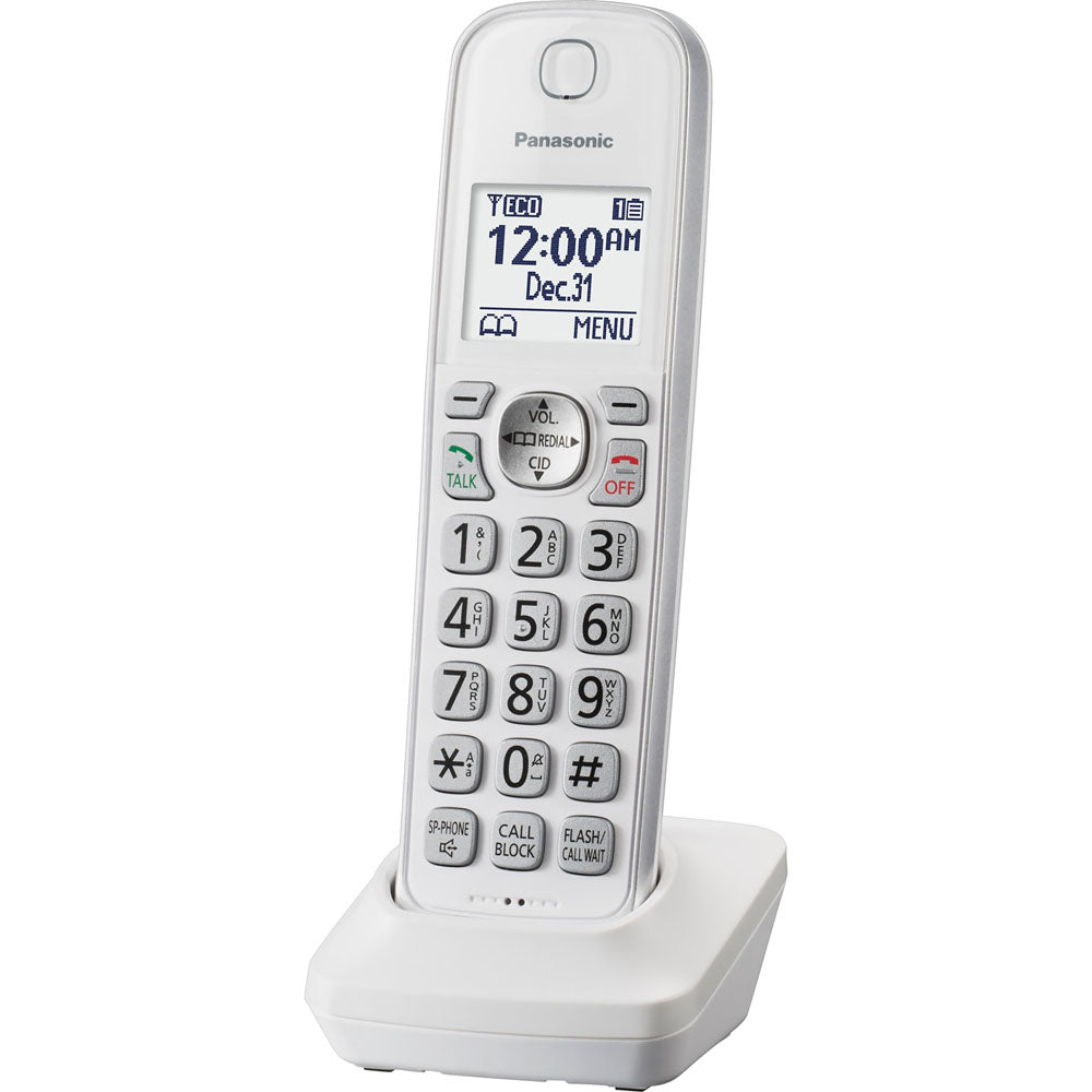 Panasonic KX-TGDA50W1 Extra Handset for KX-TGD & KX-TGC Series White LCD