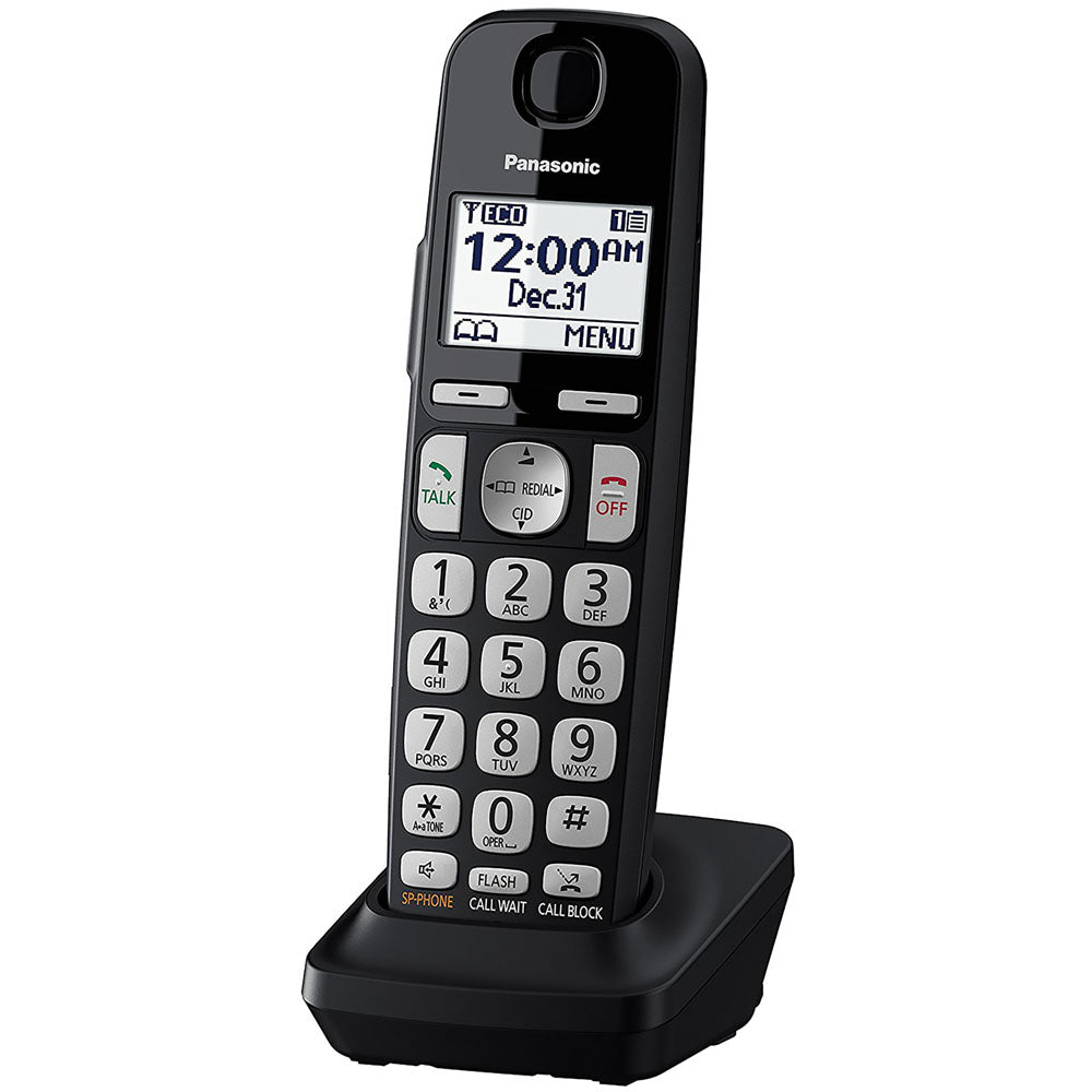 Panasonic KX-TGEA40B1 Extra Handset for KX-TGE210/230/240/260/270 Series Easy to Use