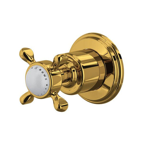 Edwardian™ Trim For Volume Control And Diverter Unlacquered Brass
