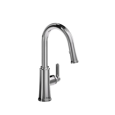 Trattoria™ Pull-Down Kitchen Faucet With C-Spout Chrome