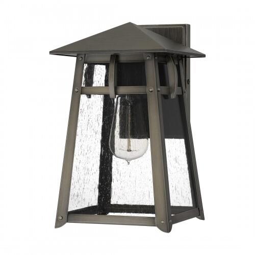 Quoizel Merle Wall Lantern In Burnished Bronze