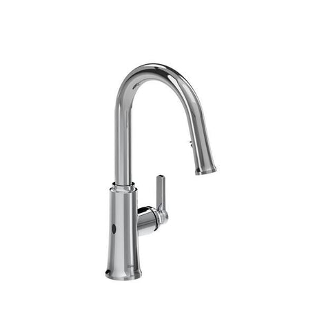 Trattoria™ Pull-Down Touchless Kitchen Faucet With C-Spout Chrome